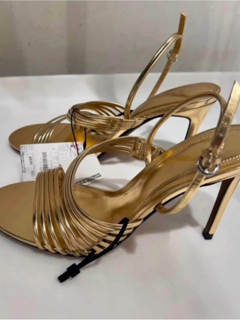 Gold Heels Zara